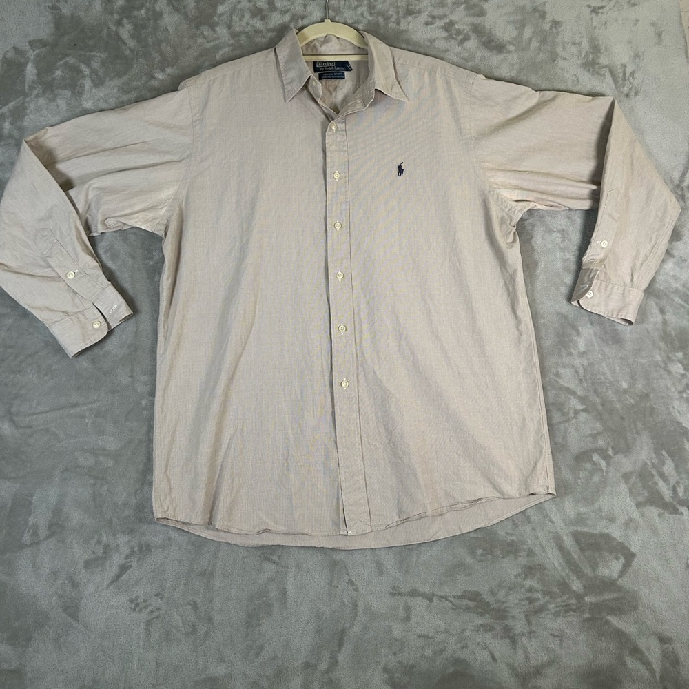 Vintage polo Ralph Lauren Lowell sport cross hatch button down shirt